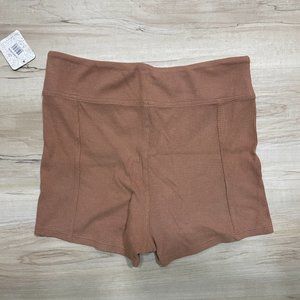 Super soft Free People shorty shorts - Cafe au Lait color